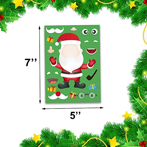 Happy Storm Christmas Craft Stickers for Kids