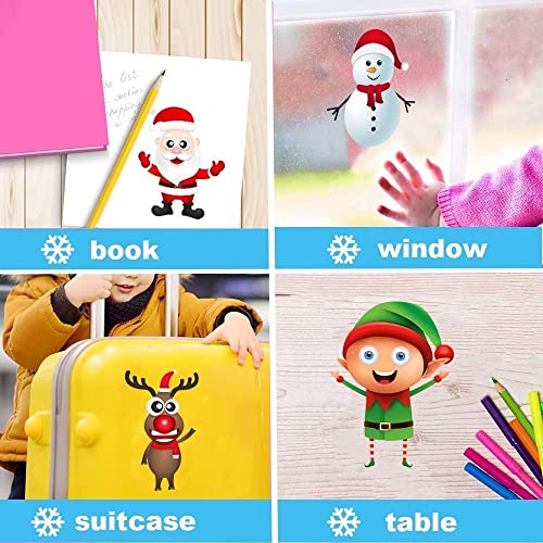 Happy Storm Christmas Craft Stickers for Kids