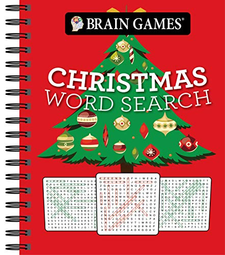 Christmas Word Search Puzzle for Brain Fun