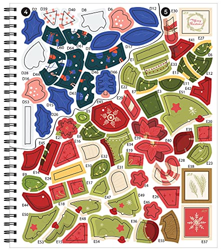 Christmas Sticker by Number - Fun Brain Games