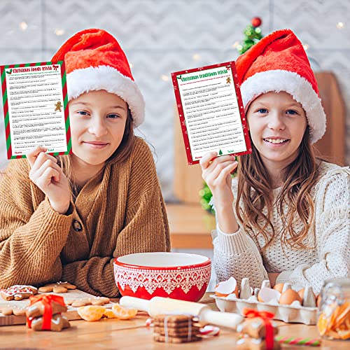 Christmas Trivia Party Game Cards - 62 Pieces
