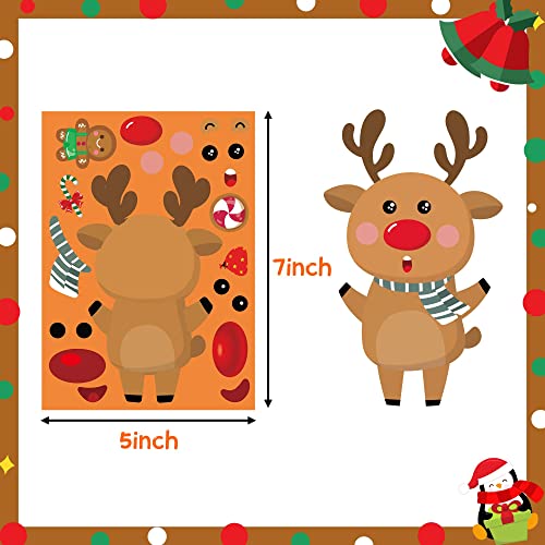 Funnlot Christmas Sticker Set for Kids - 30PCS