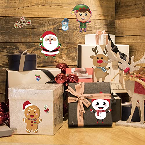 Funnlot Christmas Sticker Set for Kids - 30PCS