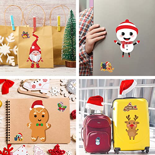 Funnlot Christmas Sticker Set for Kids - 30PCS