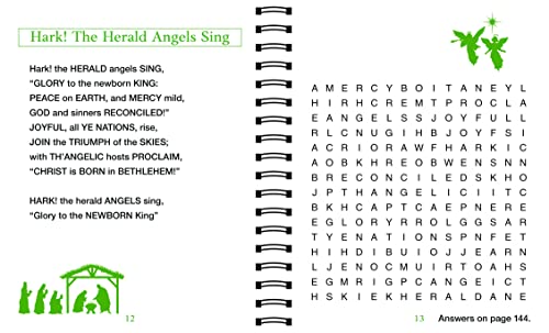 Brain Games - Bible Word Search: Christmas Puzzles - Large Print
