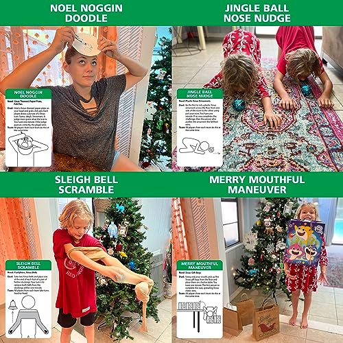 Minute of Fun, Christmas Edition - 218 New Minute to Win It Challenges, Transform Christmas Decorations Items Into Games for Kids and Families is in Your Home!