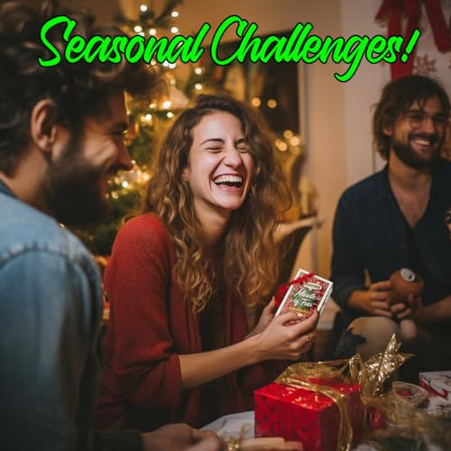 Minute of Fun, Christmas Edition - 218 New Minute to Win It Challenges, Transform Christmas Decorations Items Into Games for Kids and Families is in Your Home!