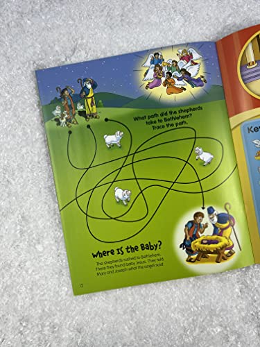 The Beginner's Bible A Christmas Celebration Sticker and Activity Book
