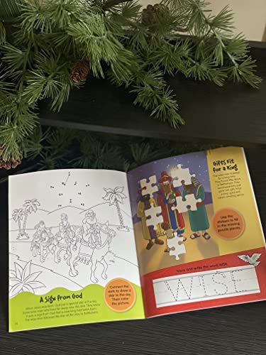 The Beginner's Bible A Christmas Celebration Sticker and Activity Book