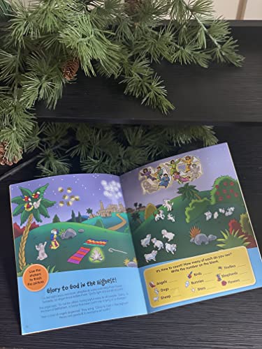 The Beginner's Bible A Christmas Celebration Sticker and Activity Book