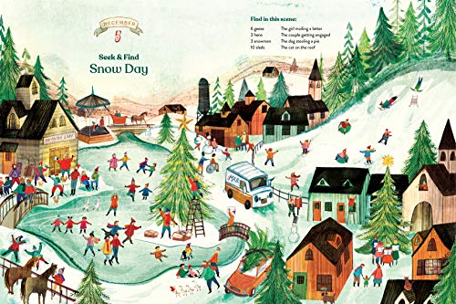 Christmas Is Coming! An Advent Book: Crafts, games, recipes, stories, and more! (Christmas Calendar, Advent Calendar for Families, Family Craft and Holiday Activity book)