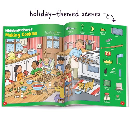 Christmas Puzzles: 100+ Puzzles! Hidden Pictures Puzzles, Brainteasers, Mazes, Wordplay, Matching, and More! (Highlights Puzzlemania Activity Books)