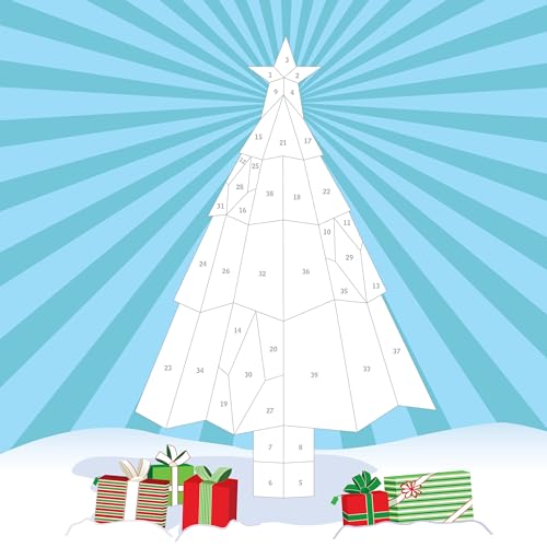 Paint by Sticker Kids: Christmas: Create 10 Pictures One Sticker at a Time! Includes Glitter Stickers