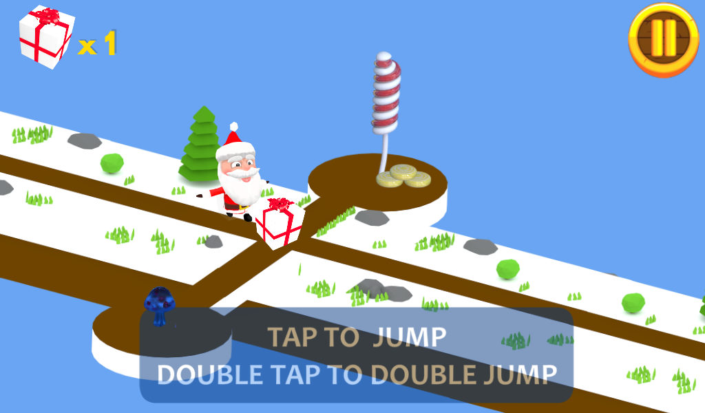 Santa Claus Run Christmas Game