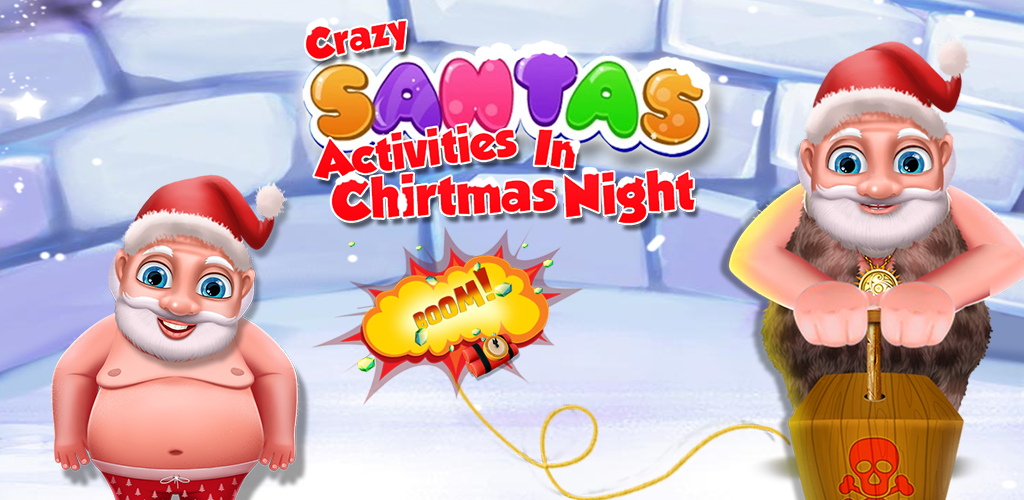 Crazy Santas Activities In Christmas Night