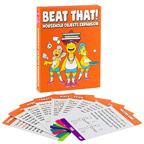 Gutter Games Beat That! Game Household Objects Expansion [Family Party Game for Kids & Adults]
