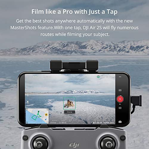 DJI Air 2S Fly More Combo with Smart Controller - Drone with 4K Camera, 5.4K Video, 1-Inch CMOS Sensor, 4 Directions of Obstacle Sensing, 31-Min Flight Time, Max 7.5-Mile Video Transmission, Gray