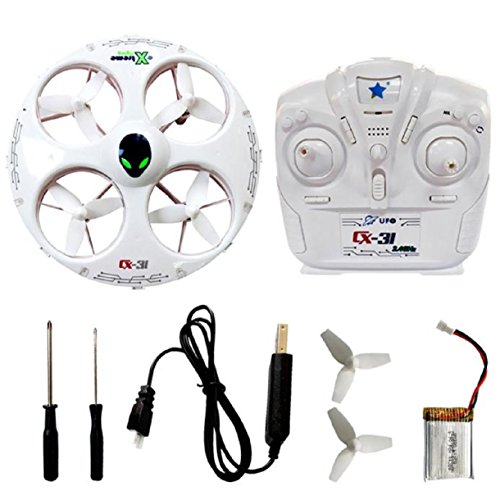 Cheerson CX-31 2.4G 4CH 6-Axis 3D Eversion RC Quadcopter UFO with RC Battery