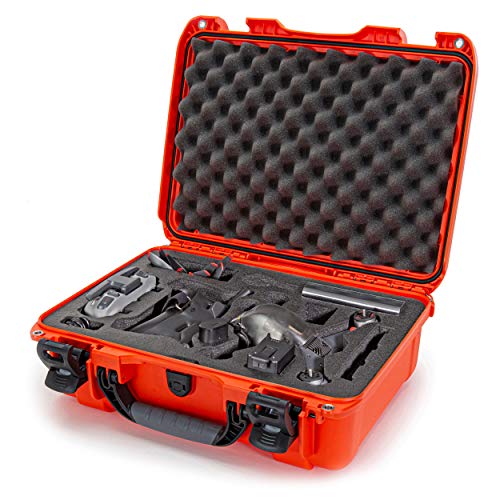 Nanuk 925 Waterproof Hard Case with Foam Insert for DJI FPV Fly More Kit - Orange (925-FPVG3)