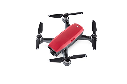 DJI Spark, Fly More Combo, Lava Red