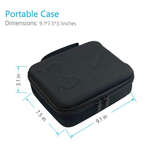 SKYWARDTEL Carrying Case for DJI Mini 2,Hard Protective Case Travel Drone Bag Compatible with DJI Mini 2 Drone, Remote Comtroller, Battery and Other Accessories