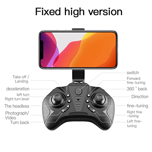 Mini Drone with 4K Dual HD Camera - 2021 Upgradded RC Quadcopter for Adults and Kids, Drones for Kids Adults with 4K HD Camera, Foldable Mini Drones Toys
