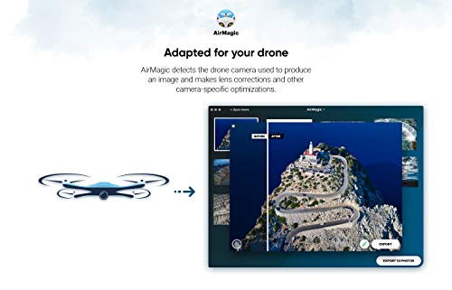 AirMagic - Drone Photography Enhancing Software by Skylum | Automatic Drone Photo Enhancing Software for PC & Mac | Remove Haze, Enhance the Sky, Reveal Details & Boost Image Colors