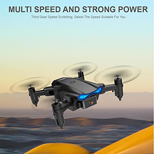 KY906 Mini Profesional Drone For Kids&Adlut With 4k HD Dual/Single Camera FPV Remote Control Toys Gifts For Boys Girls With Speed Control, Mobile Phone Control, One Key Take Off/Landing, One-key Return (Black,4k HD Single Camera)