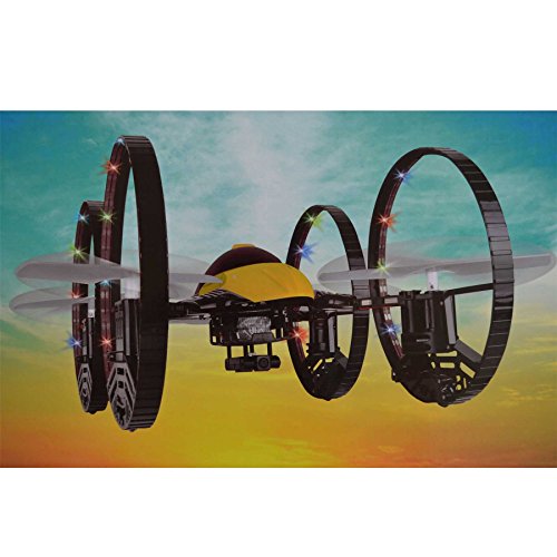 Shatchi 360 Degree RC Helicopter/ Car with Camera 4 Channel Drone Quadcopter 6 Axis with Camera