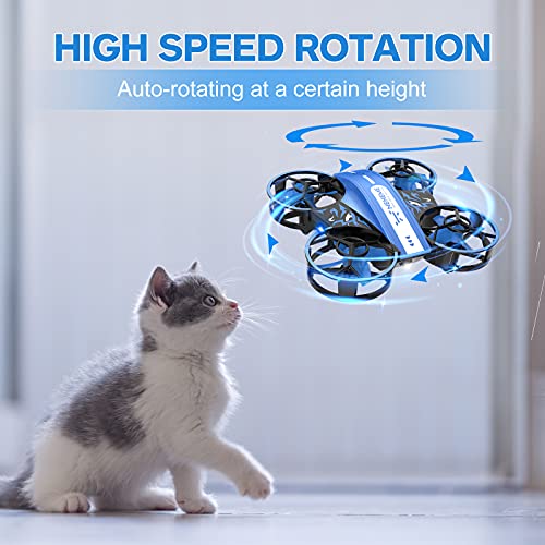 NEHEME NH330 Drone for Kids and Beginner, Mini Drone with Auto Hover, Headless Mode, 3D Flip and Throw to Go, Kids Toys Gift RC Quadcopter with Propeller, Easy to Fly Toys Drone for Boys Girls