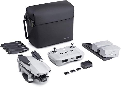 DJI Mavic Air 2 Fly More Combo - Drone Quadcopter UAV with 48MP Camera, 3 batteries, Case, 128gb SD Card, Lens Filters, Landing pad Kit with Must Have Accessories