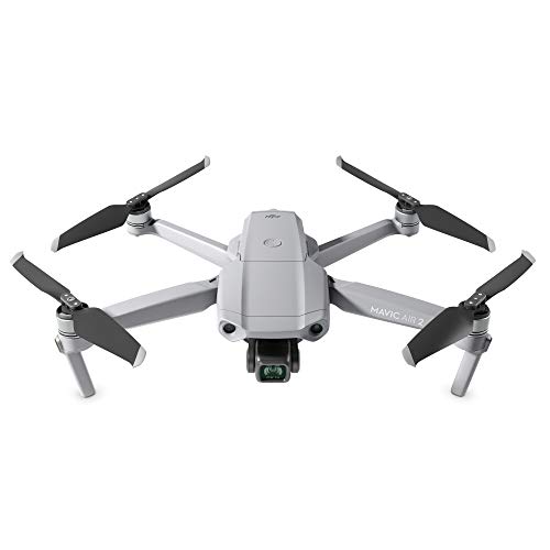 DJI Mavic Air 2 Fly More Combo with DJI Smart Controller - Drone Quadcopter UAV with 48MP Camera 4K Video 1/2"" CMOS Sensor 3-Axis Gimbal 34min Flight Time ActiveTrack 3.0, Gray