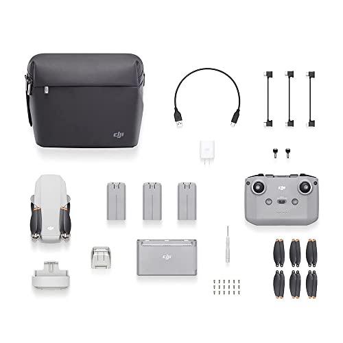 DJI Mini 2 Fly More Combo Quadcopter with Remote Controller CP.MA.00000306.01 (Renewed)