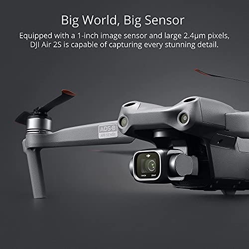 DJI Air 2S Drone Fly More Combo with Remote Controller (Renewed)