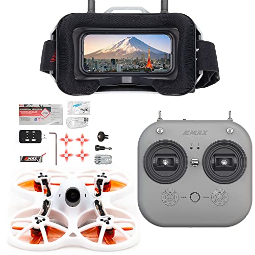 EMAX EZ Pilot Pro FPV Drone Set for Kids and Adult Beginners with Real 5.8g Goggles and Controller Easy to Fly Quadcopter