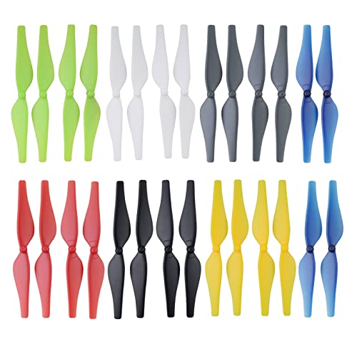 Fytoo 28pcs Propeller for DJI Tello RC Quadcopter Spare Parts Drone Blades Seven colors