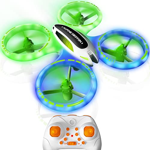TEMI Mini Drone Kids Toys for 3 4 5 6 7 8 9 Years Old Boys - Remote Control Drone, RC Quadcopter for Beginners with 2 Flying Batteries for Age 3-12, Toddler Toys for Boys and Girls