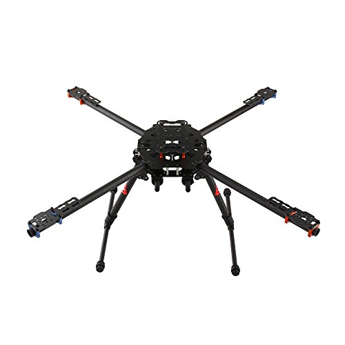 Tarot 650 Carbon Fiber 4-Axis Aircraft Fully Folding FPV Drone UAV Quadcopter Frame Kit for DIY Aircraft Helicopter TL65B01