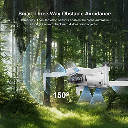 Autel Robotics EVO Nano+ Premium Bundle- 249g Mini Drone with 4K Camera, 3-Way Obstacle Avoidance Quadcopter UAV, 50MP Photo 10KM HD Video Transmission, PDAF + CDAF RYYB HDR, Nano Plus Drone (White)