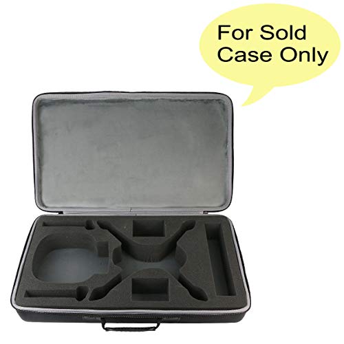 co2CREA Hard Travel Case for Holy Stone HS700 FPV Drone (Black Case -Size 1)