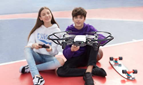 DJI Tello Ryze - Mini Drone Ideal for Short Videos with EZ Shots, Vr Goggles and Game Controller Compatibility, 720P HD Transmission and 100 Meter Range