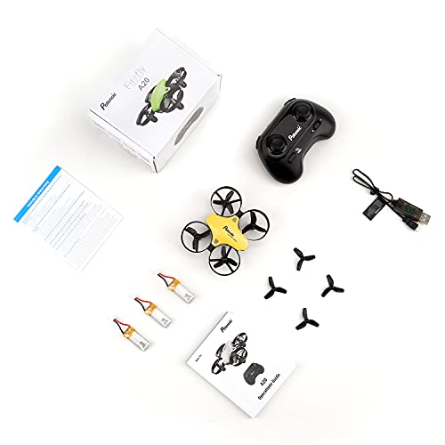 Potensic A20 Mini Drone, Easy to Fly Even to Kids and Beginners Indoor, Nano RC Helicopter Quadcopter with Auto Hovering, Headless Mode, Extra Batteries and Remote Control