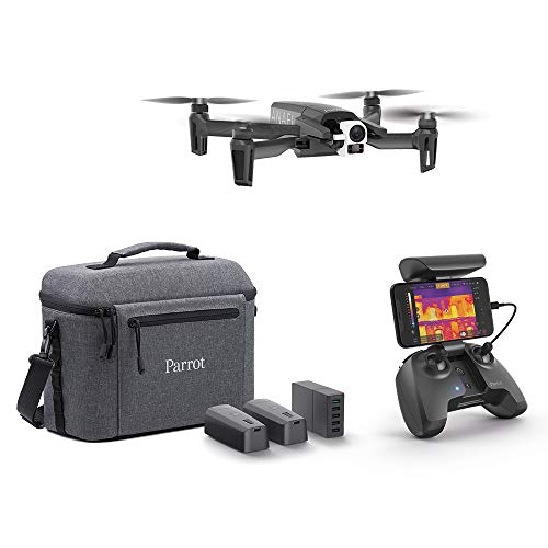 Parrot - Thermal Drone 4K - Anafi Thermal - 2 High Precision Cameras - Thermal Camera -14°F to 752°F + 4K HDR Camera - The Ultra-Compact Thermal Drone for All Professionals