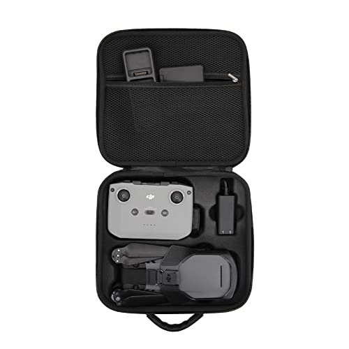 YueLi Mavic 3 Case Waterproof Hard Carrying Case with Shoulder Strap for DJI Mavic 3 Fly More Combo Accessories (Black)