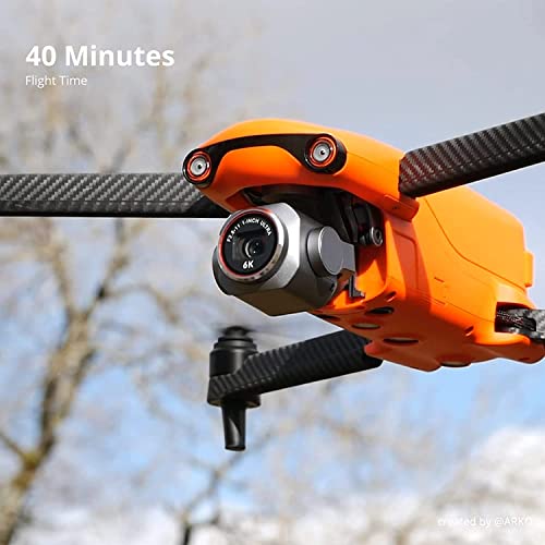 Autel Robotics EVO Lite Plus Premium Bundle, 2023 NEWEST 1-Inch CMOS Drone with 6K HDR Camera, F2.8 - F11 Aperture, 6K/30fps Video, 40 Mins Flight Time, 3-Way 360° Obstacle Avoidance, 12Km (7.4 Miles) HD Transmission, No Geo-Fencing 3 Batteries EVO Lite+ Fly More Combo (Orange)