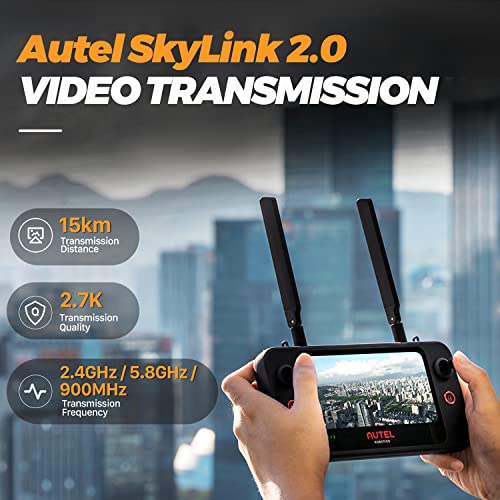 [Version 3] Autel Robotics EVO 2 PRO V3, Son-y 1" CMOS Sensor & 12-Bit Image 6K HDR Video EVO II Pro V3 Rugged Bundle, 15KM HD Video Transmission, Moonlight Algorithm 2.0 (ISO 44000) for Stunning Night Scene, 360° Omnidirectional Obstacle Sensing, 40 Mins Flight Time, 6.4-inch Touch Screen Smart Controller SE Fly More Combo, Extra ND Filters&64G+32G Memory Card&Landing Pad&Propellers($240) Included, No Geo-Fencing, Fully Ser-vice Directly by Autel, Classic Orange, 2023 NEWEST Ver.3