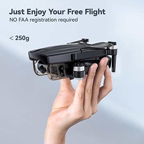 Ruko F11MINI Drones with Camera for Adults 4K, Under 250g, 2 Batteries 60 Min Flight Time, Foldable & Lightweight, 5GHz WiFi, GPS Auto Return, Follow Me, Waypoints, Points of Interest for Beginner