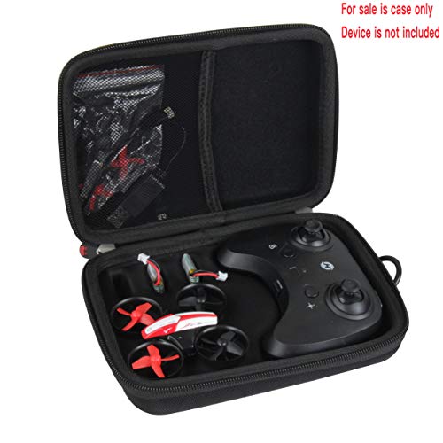 Hermitshell Hard Travel Case for Holy Stone HS210 Mini Drone RC Nano Quadcopter Indoor Small Helicopter Plane (Not Include The Drone) (Black)