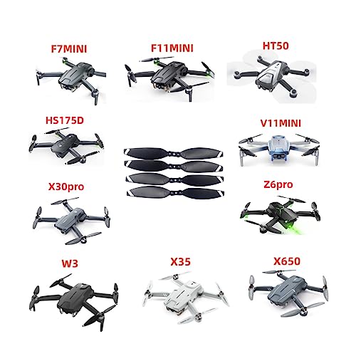 sea jump 16PCS Propeller for HS175D X500pro X650 Z6pro F11MINI F7MINI Aerial Photography Folding Quadcopter, Spare Parts for RC Drone Blades