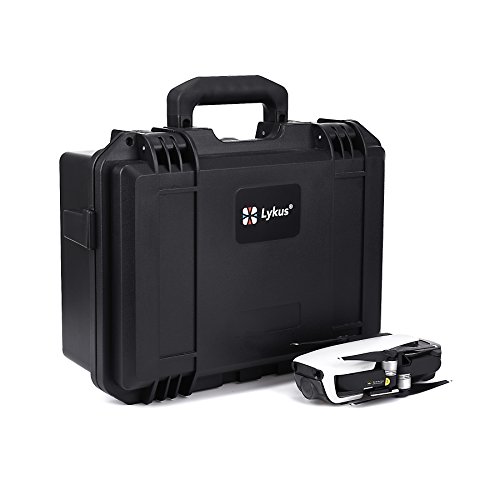 Lykus Titan MA100 Hard Case for DJI Mavic Air, Perfectly Fit DJI Mavic Air Fly More Combo and More Items, Storage Bag Included for Spare Parts